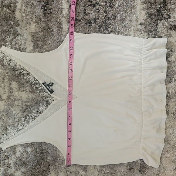 Express Laced detailed tank with cinched waist Size M. - Picture 5 of 5